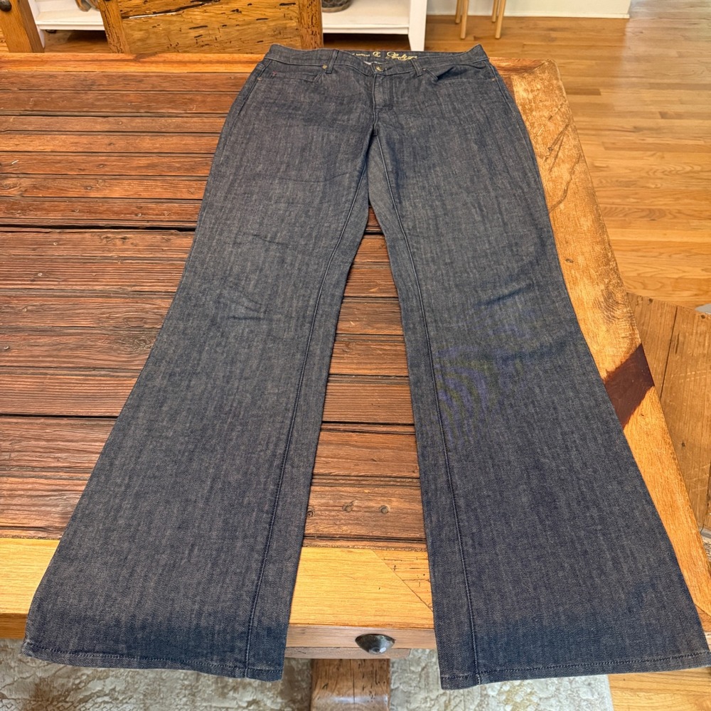 CJ by Cookie Johnson Grace Bootcut Jeans Dark Indigo Blue Denim Womens Size 31